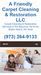 Mobile Screenshot of a-friendly-carpet-cleaning.com